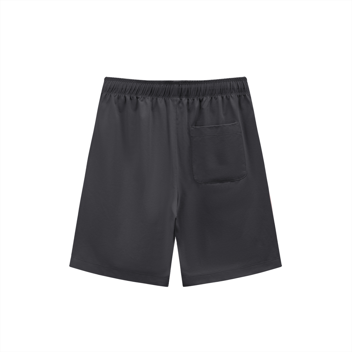 ORVX Black Men's Lightweight Drawstring Shorts