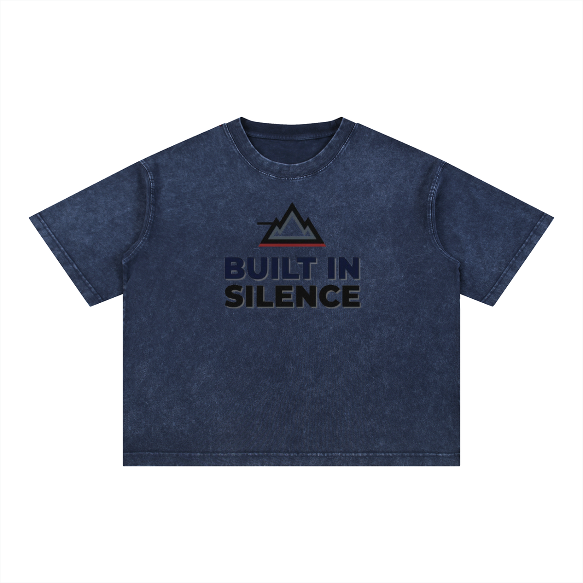 The Grind Never Ends - Mineral Wash Boxy Cotton T-Shirt