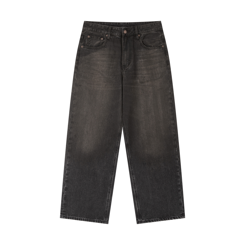 ORVX Vintage Wash Baggy Jeans