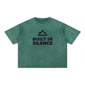 The Grind Never Ends - Mineral Wash Boxy Cotton T-Shirt