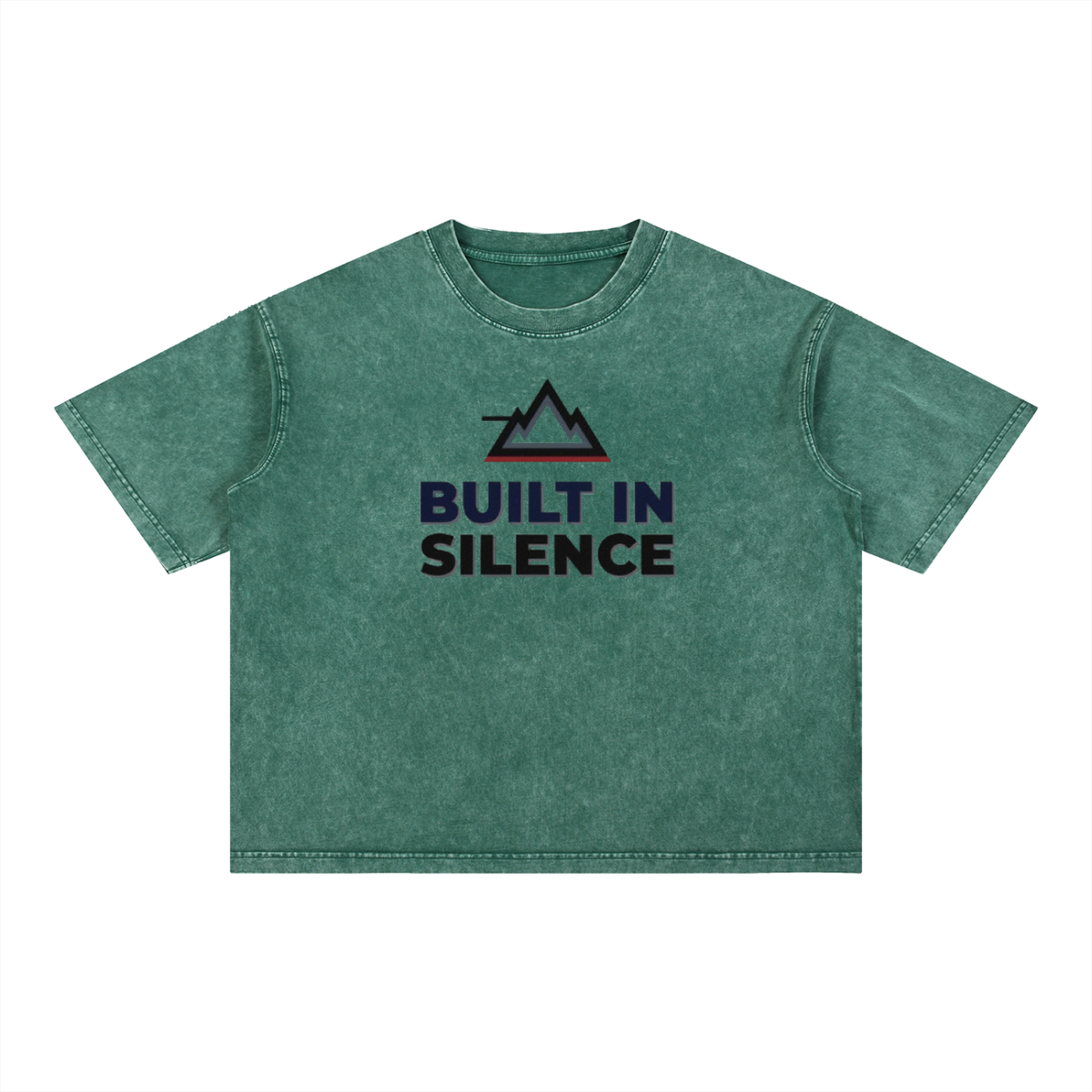 The Grind Never Ends - Mineral Wash Boxy Cotton T-Shirt