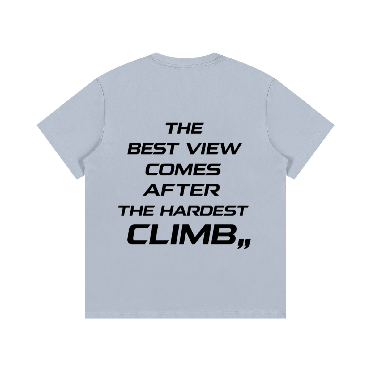 Motivation ORVX - Essential Cotton T-Shirt - Hardest Climb - Regular Fit