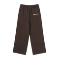 Fleece Drawstring Straight-Leg Sweatpants
