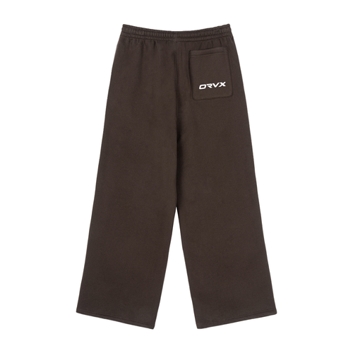 Fleece Drawstring Straight-Leg Sweatpants